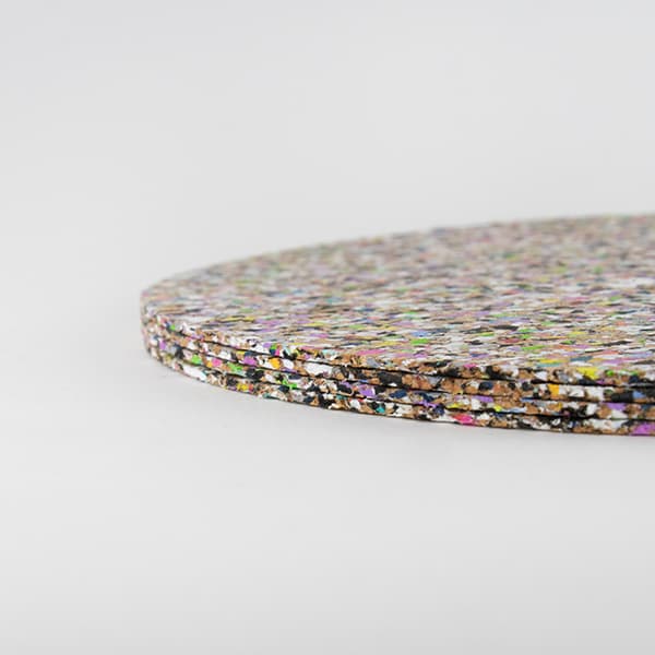 Beach Clean Placemats 4Pack - Round Design