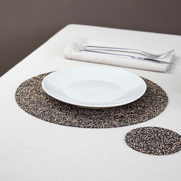 Dash Placemats 4 Pack - Round Design