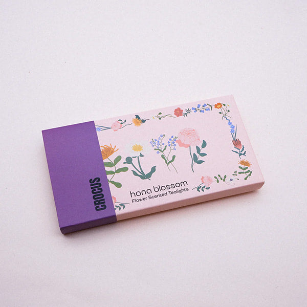 Flower Scented Tea Lights - Crocus