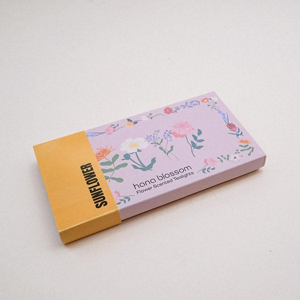 Flower Scented Tea Lights - Sunflower