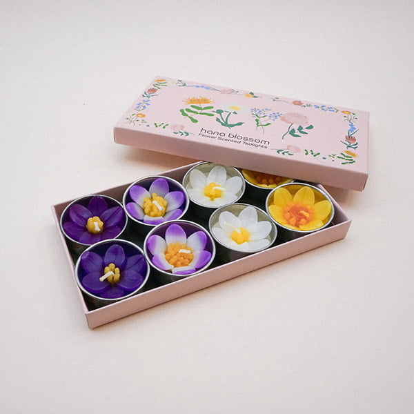 Flower Scented Tea Lights - Crocus