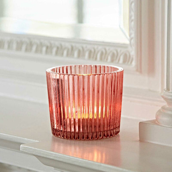 Recycled Glass Tea Light Holders