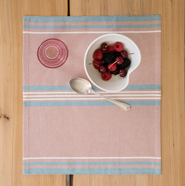 Warp Stripe Linen & Cotton Placemat - Darwinia