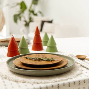 Waste Cotton Placemat - White